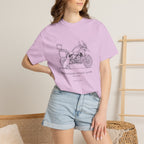 T-shirt moto d'aventure « Certains motards voyagent seuls »