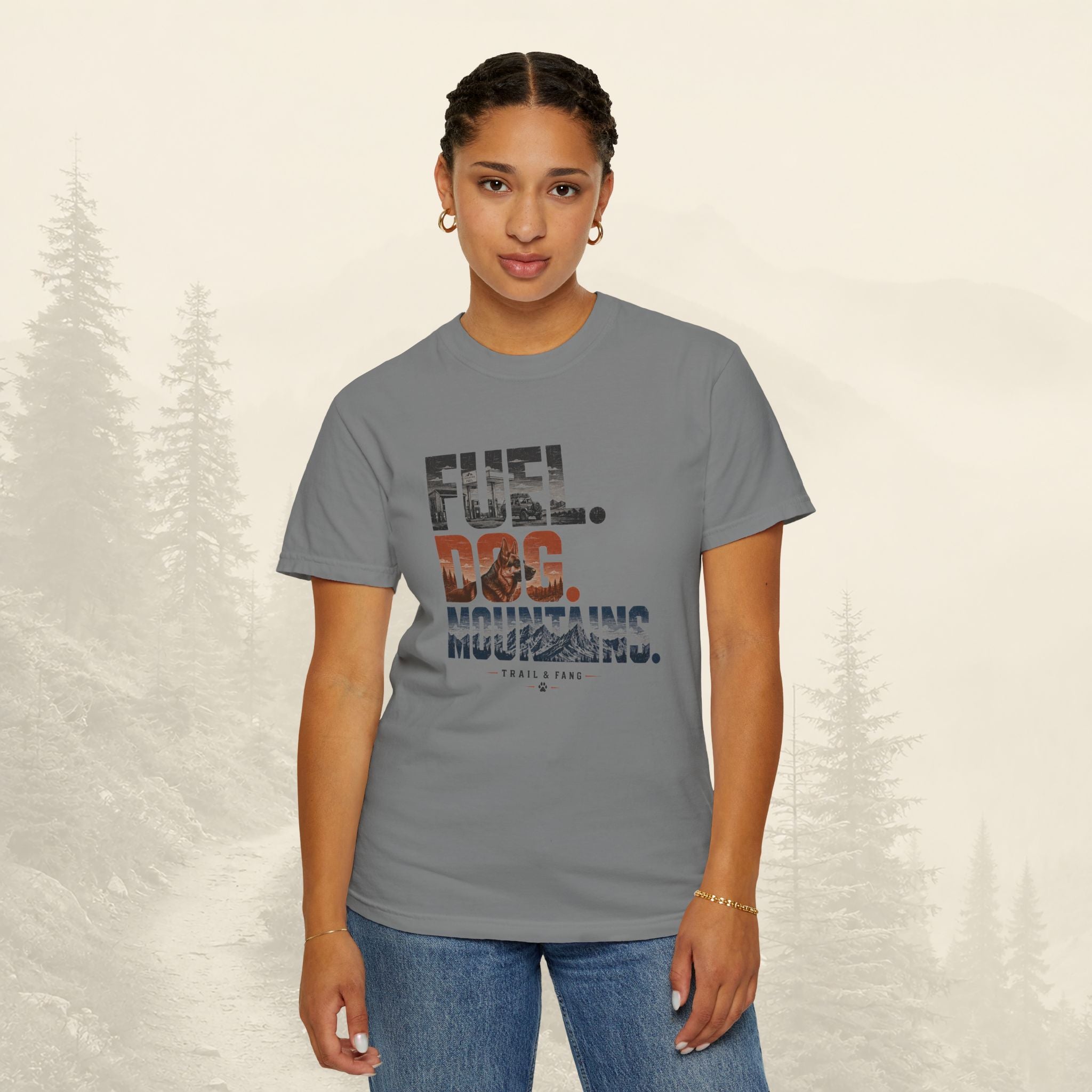 T-shirt Fuel Dog Mountains
