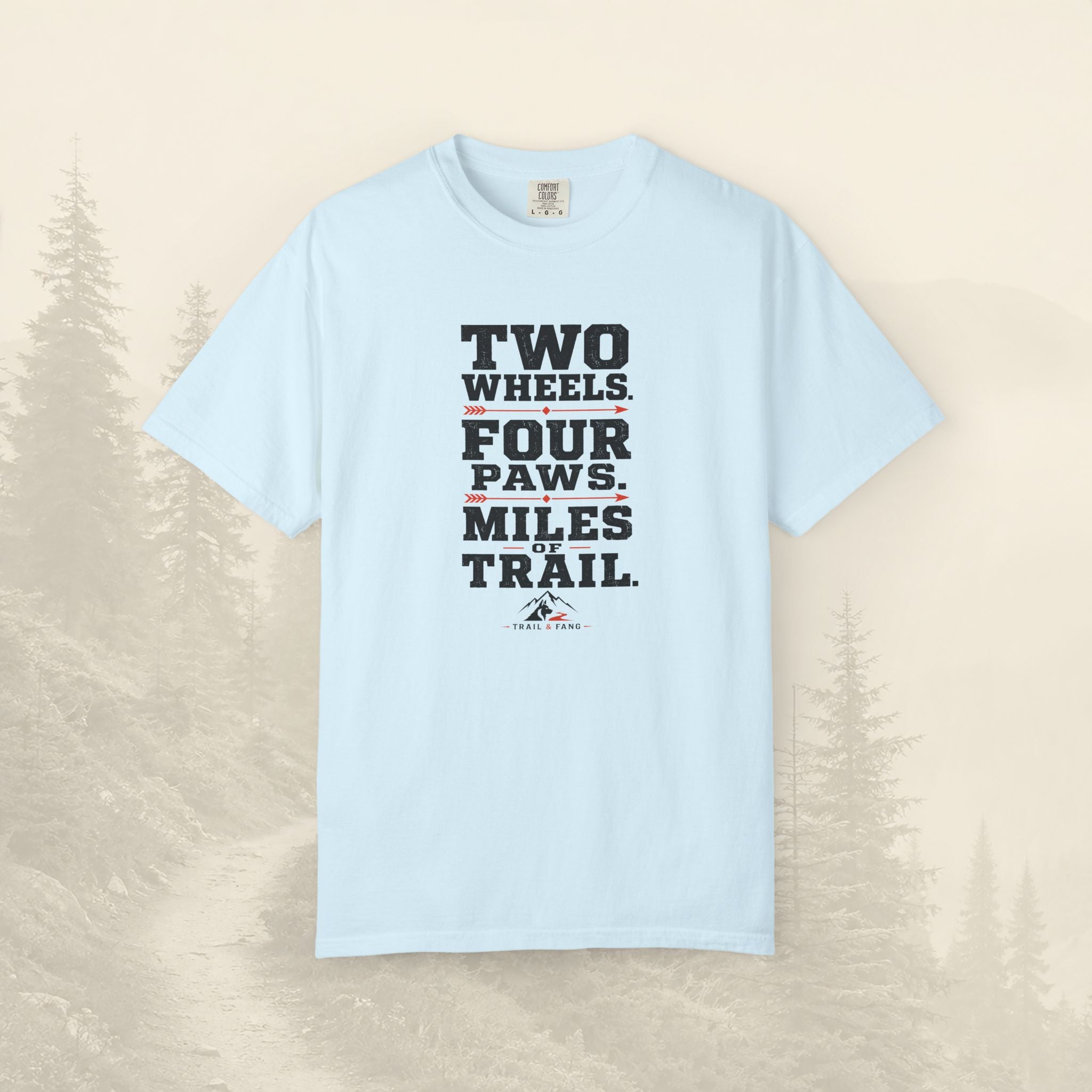 T-shirt Deux Roues Quatre Pattes