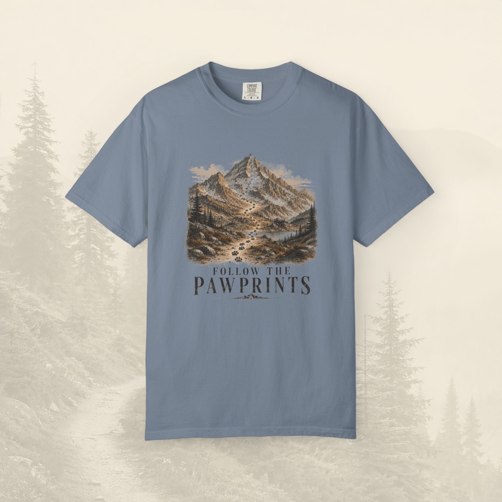 Follow The Pawprints Tee