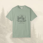 T-shirt « Les bonnes routes, ça se mérite »