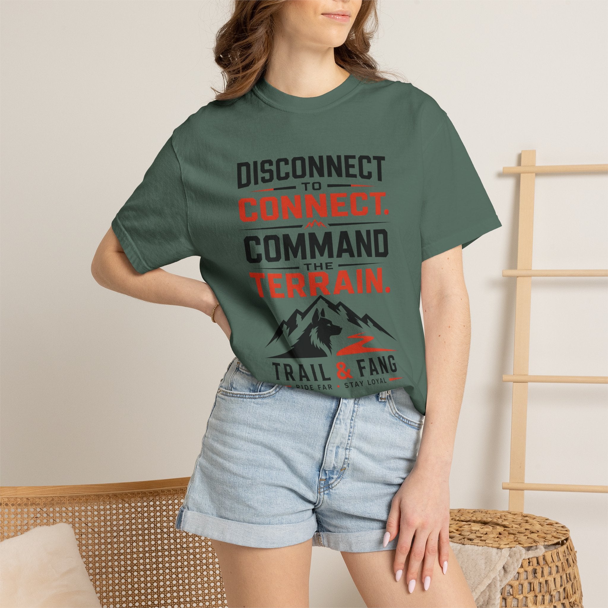T-shirt Déconnexion pour mieux se connecter