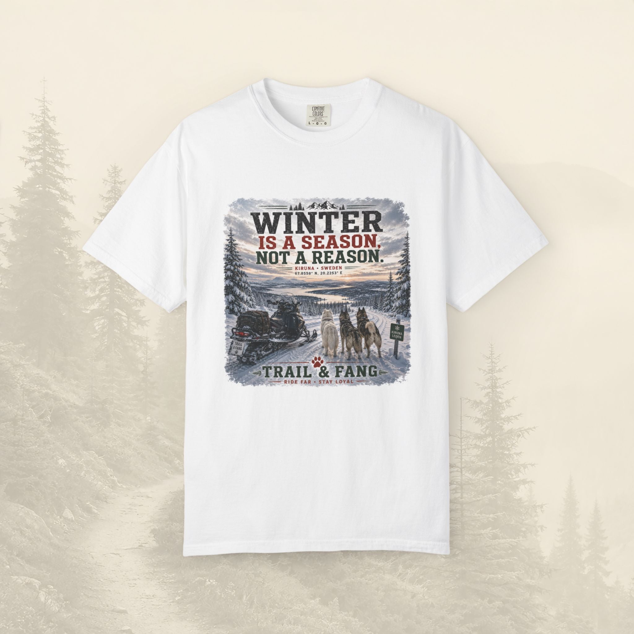 L'hiver est une saison, pas une raison - Tee-shirt