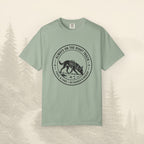 T-shirt Ours Californie Vintage – T-shirt Décontracté Teint par Pièce
