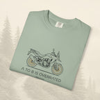 Le détour, c'est le but : T-shirt moto-aventure