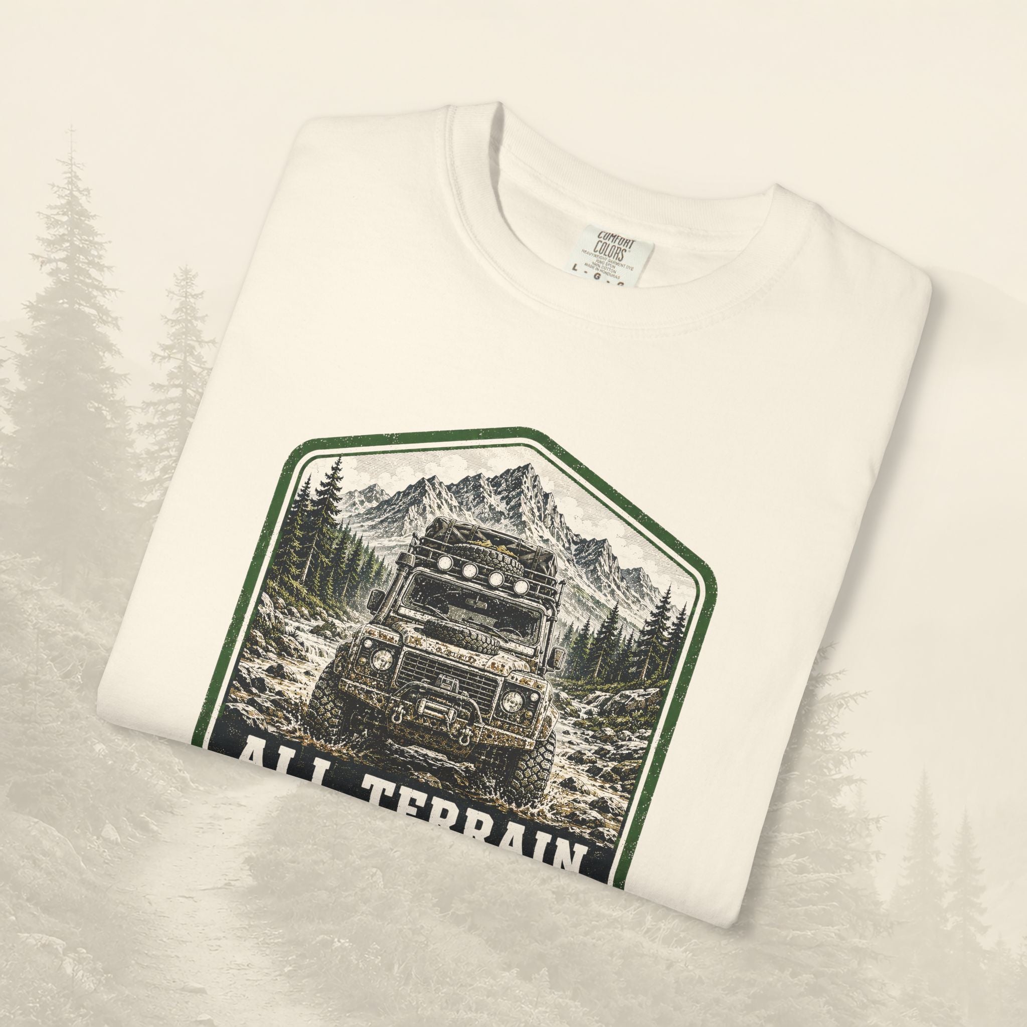 T-shirt tout-terrain, pas de public