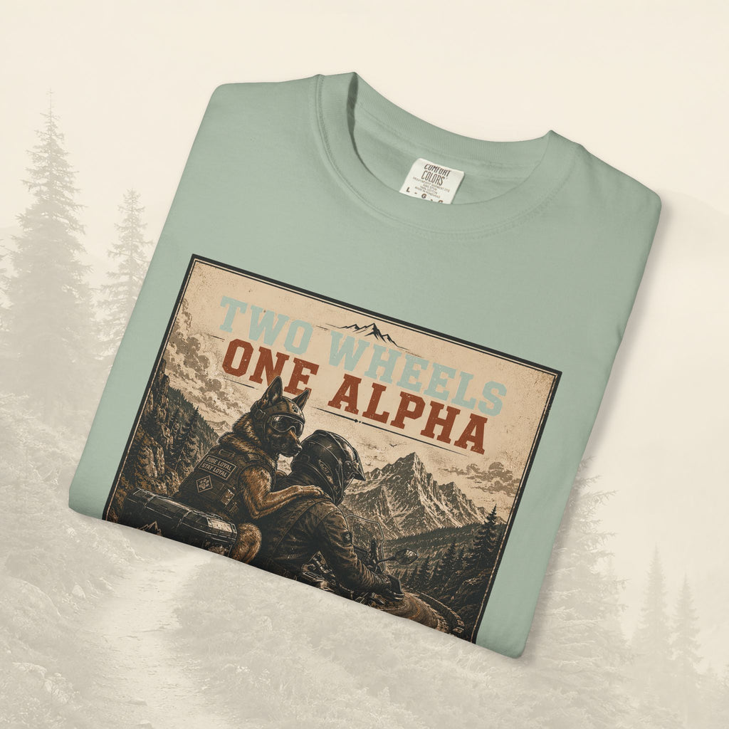 T-shirt Two Wheels One Alpha