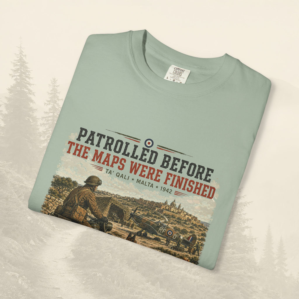 T-shirt "Patrouillé avant la fin des cartes"