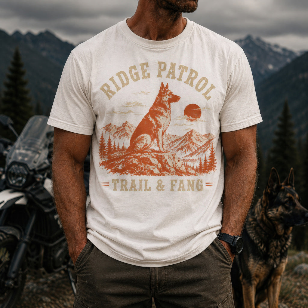 T-shirt de patrouille en crête