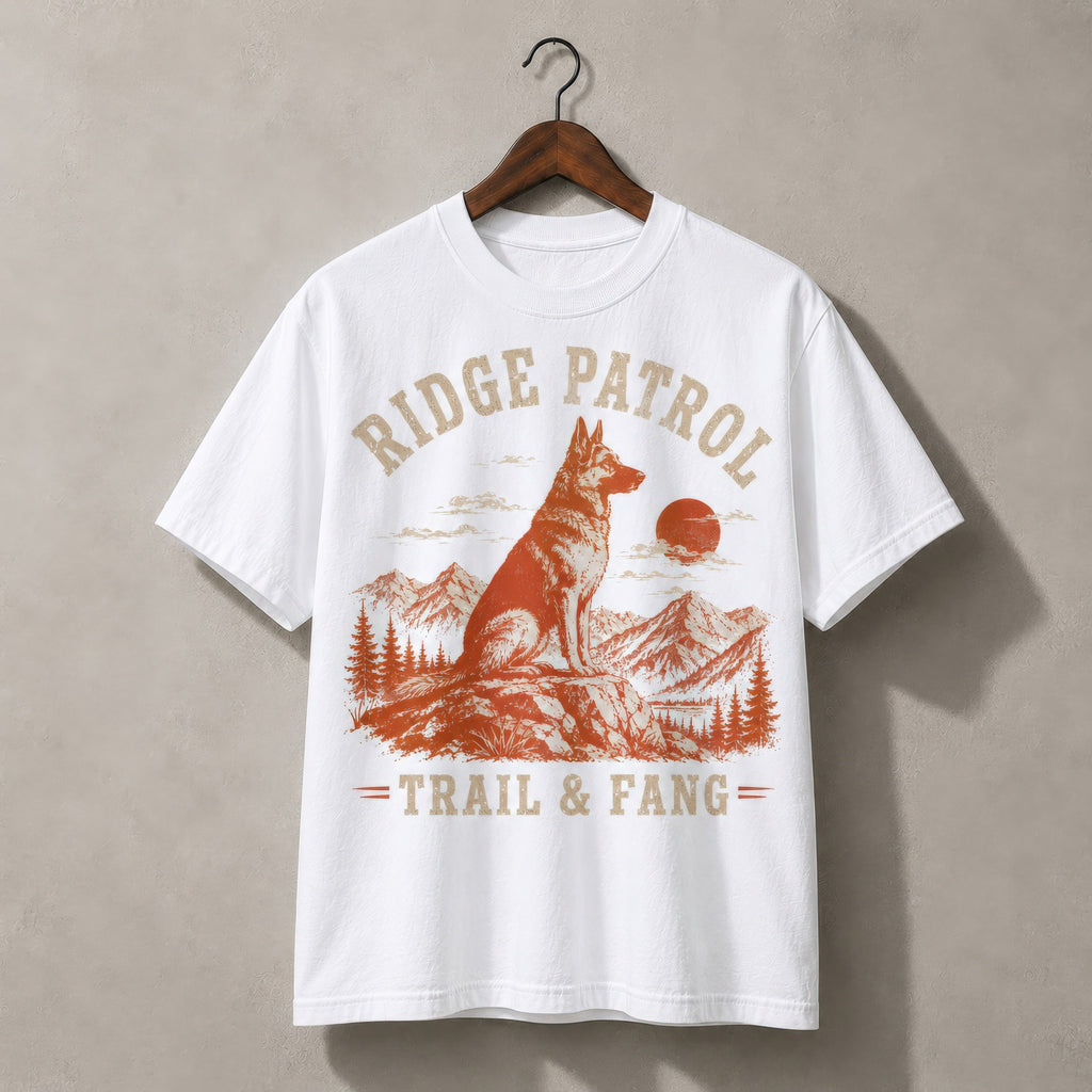 T-shirt de patrouille en crête