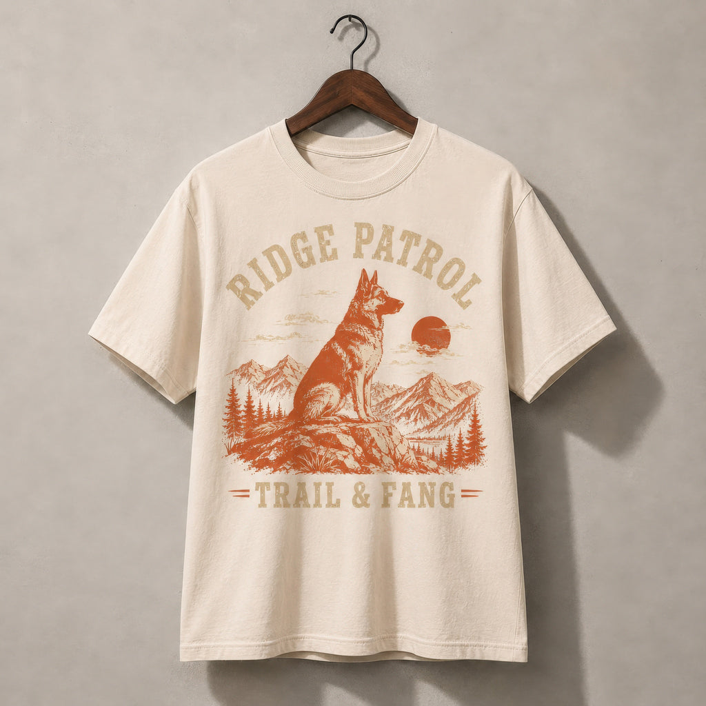 T-shirt de patrouille en crête