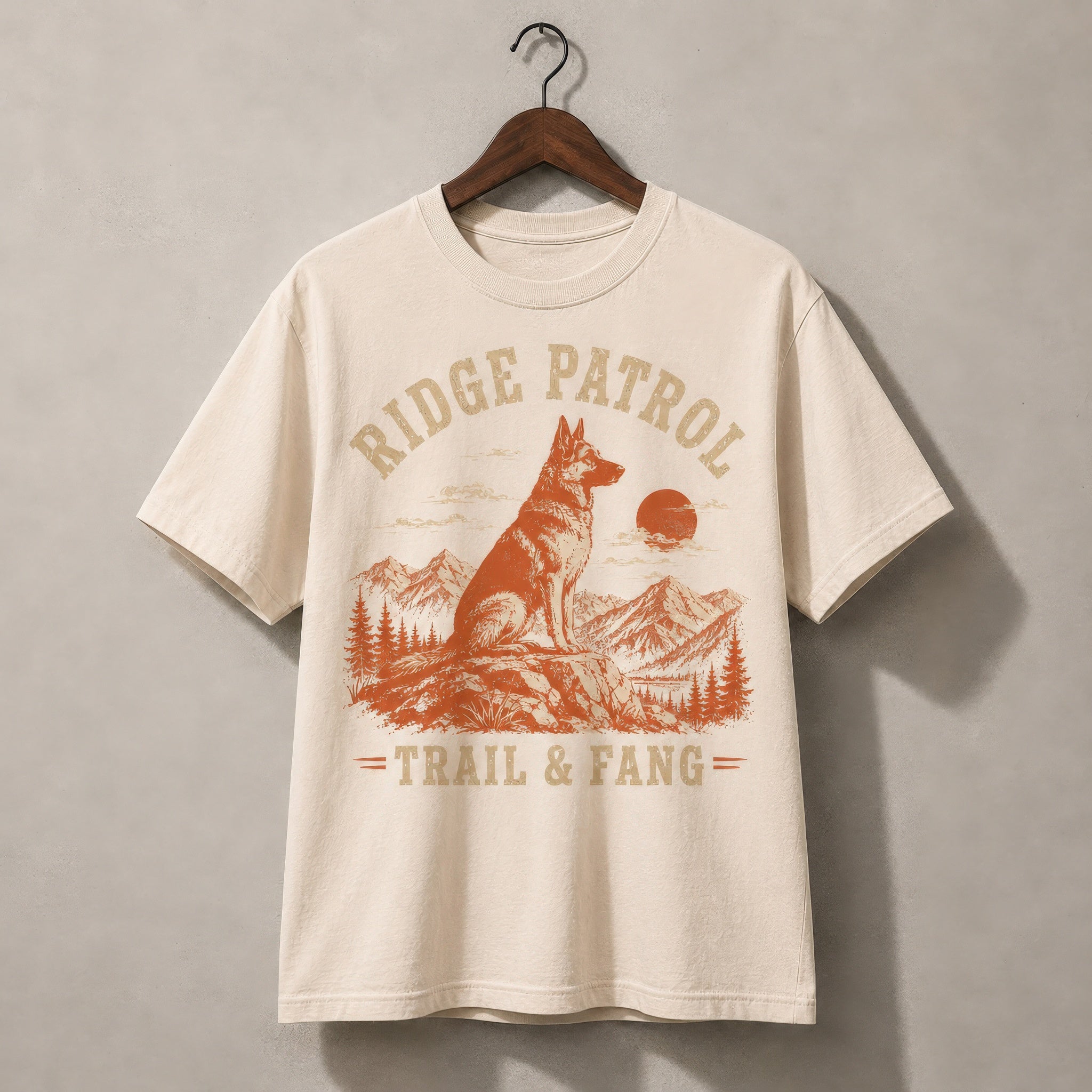 T-shirt de patrouille en crête