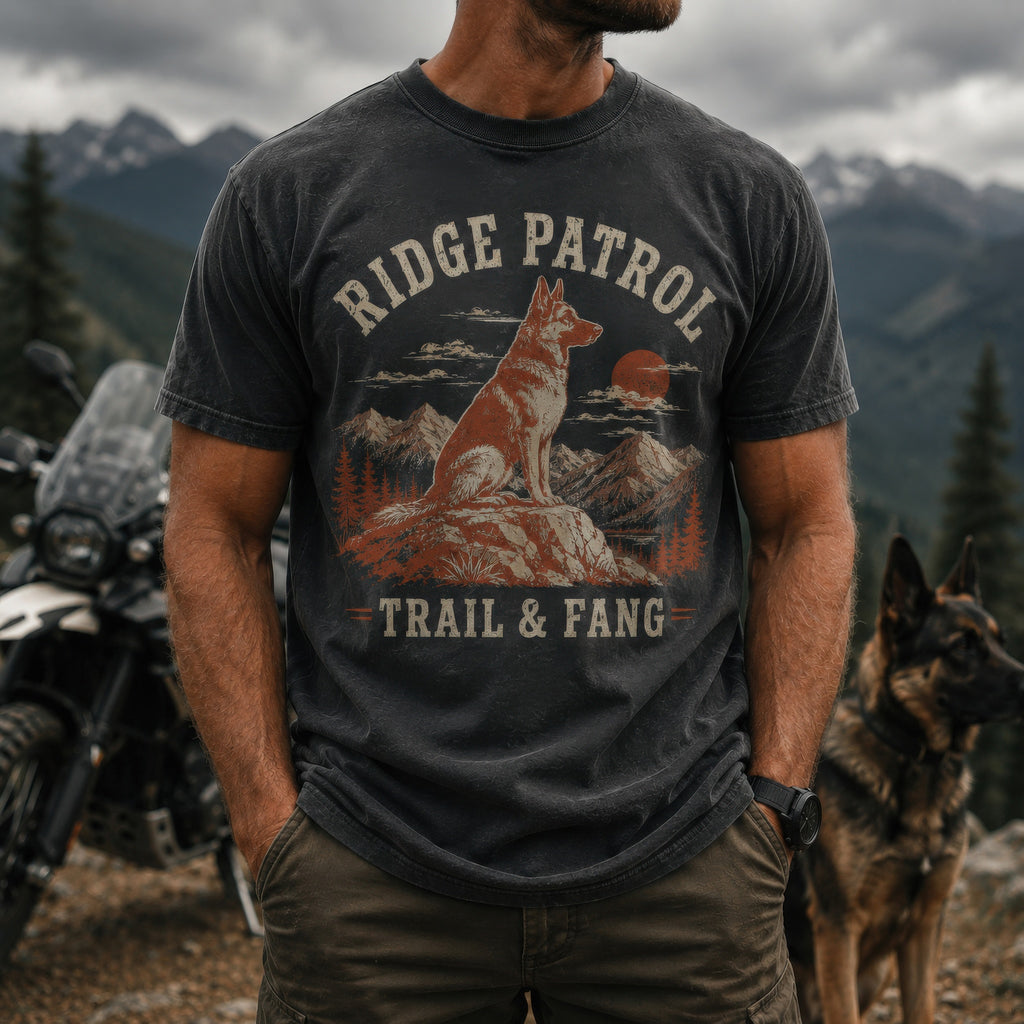 T-shirt de patrouille en crête