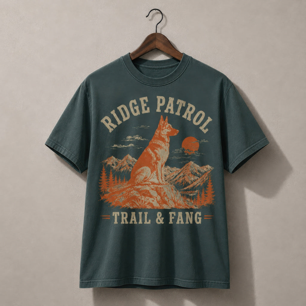 T-shirt de patrouille en crête