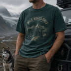 T-shirt Graphique "Wild Roads Only"