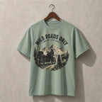 T-shirt Graphique "Wild Roads Only"