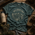 T-shirt Graphique "Wild Roads Only"