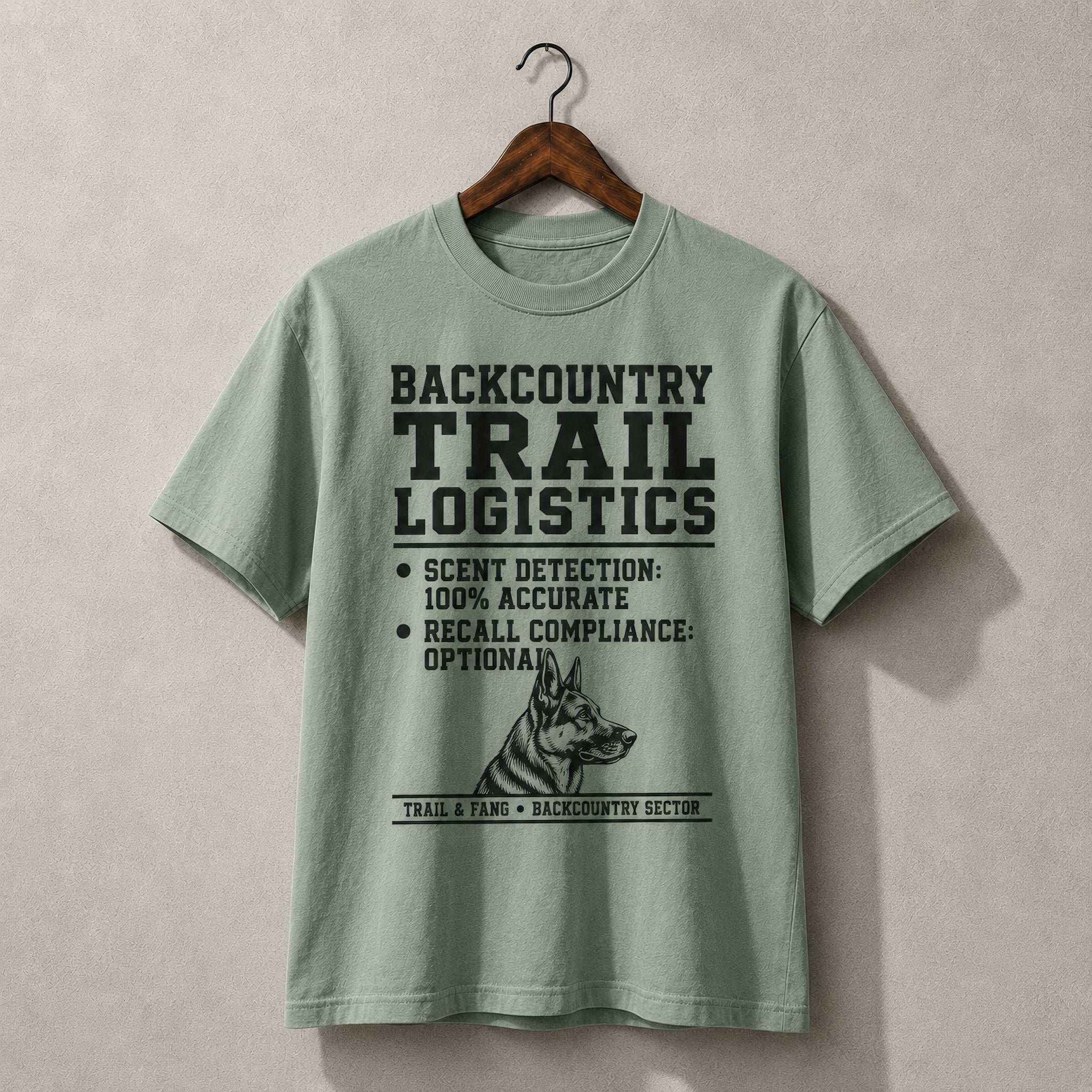 T-shirt graphique Logistique du sentier
