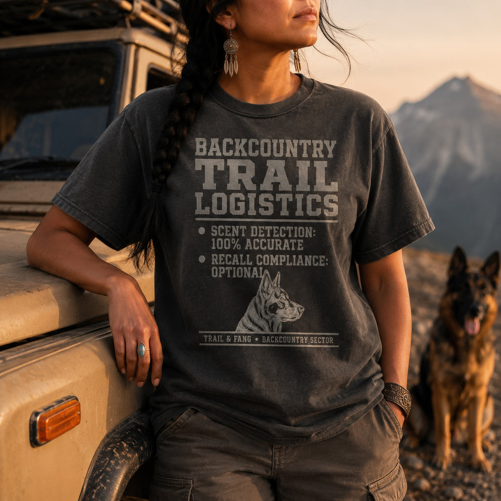 T-shirt graphique Logistique du sentier