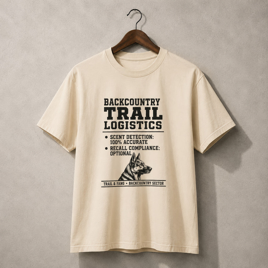 T-shirt graphique Logistique du sentier