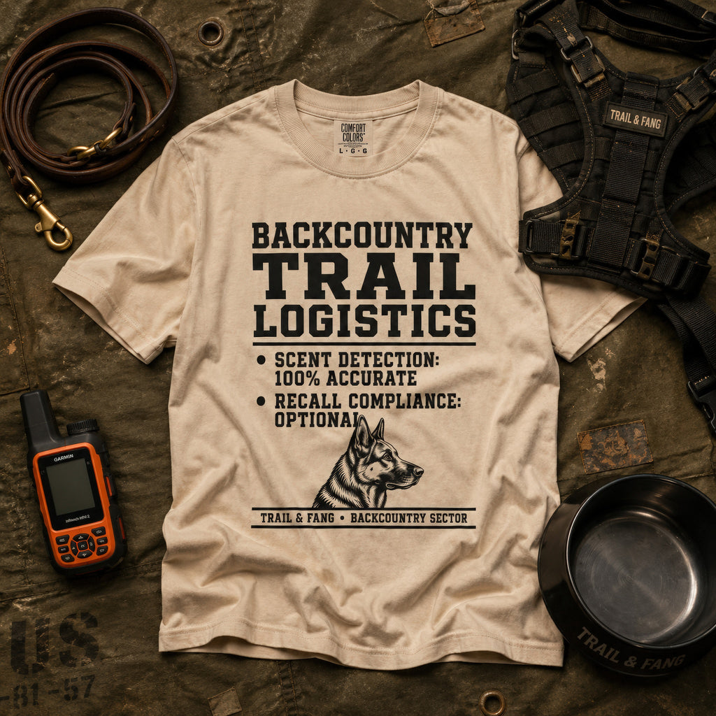 T-shirt graphique Logistique du sentier