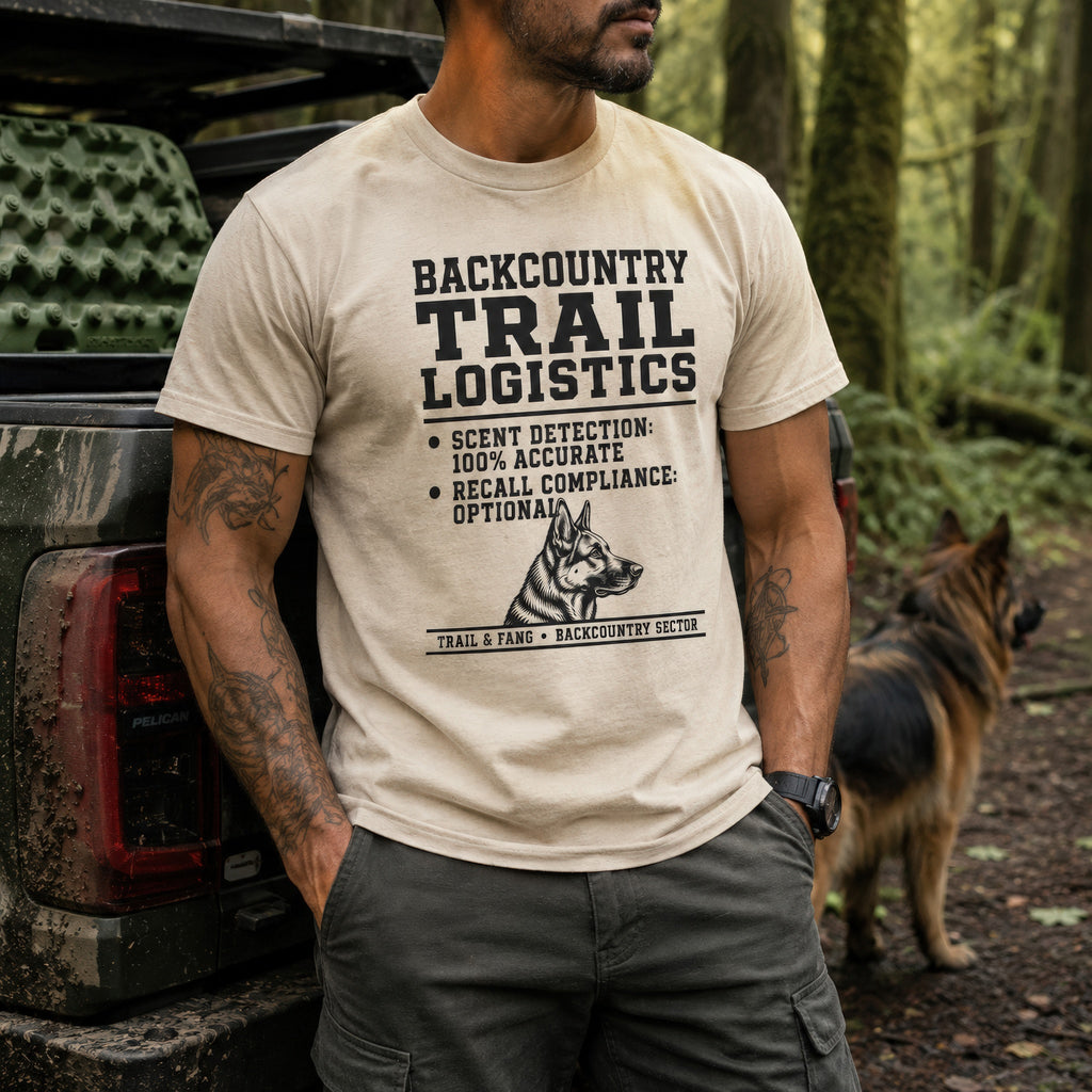 T-shirt graphique Logistique du sentier
