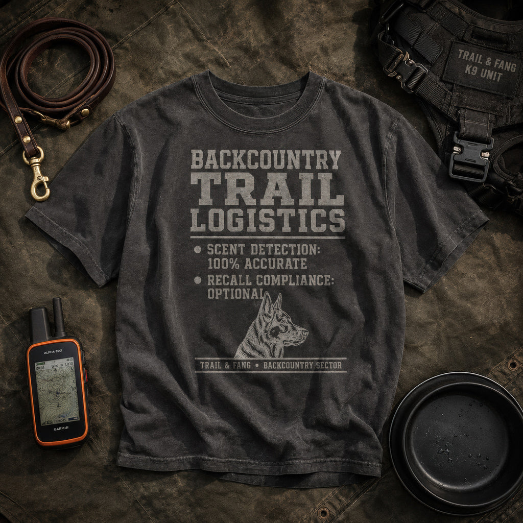 T-shirt graphique Logistique du sentier