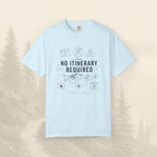 T-shirt « Pas d'itinéraire requis »