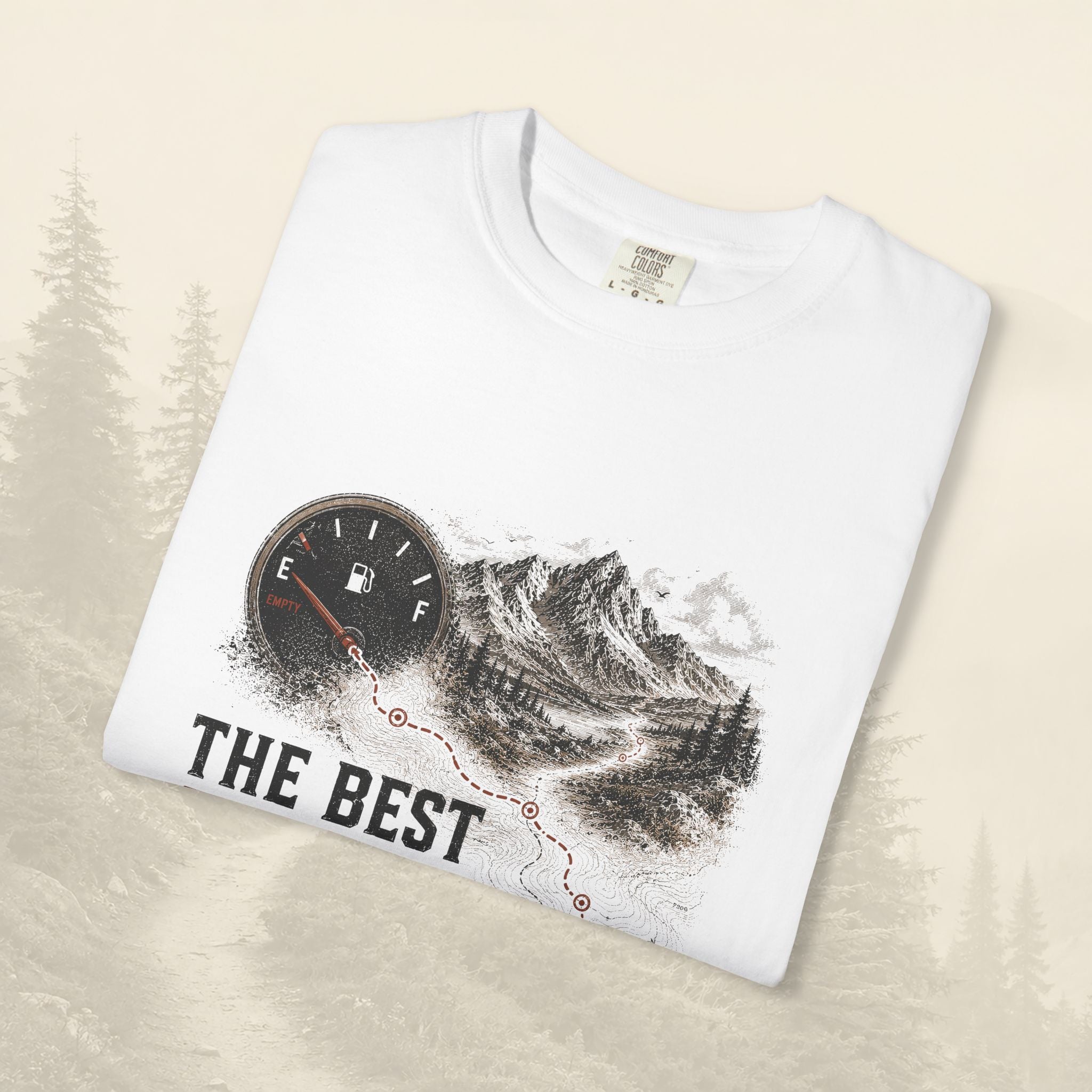 Les meilleures histoires commencent avec un t-shirt vide.