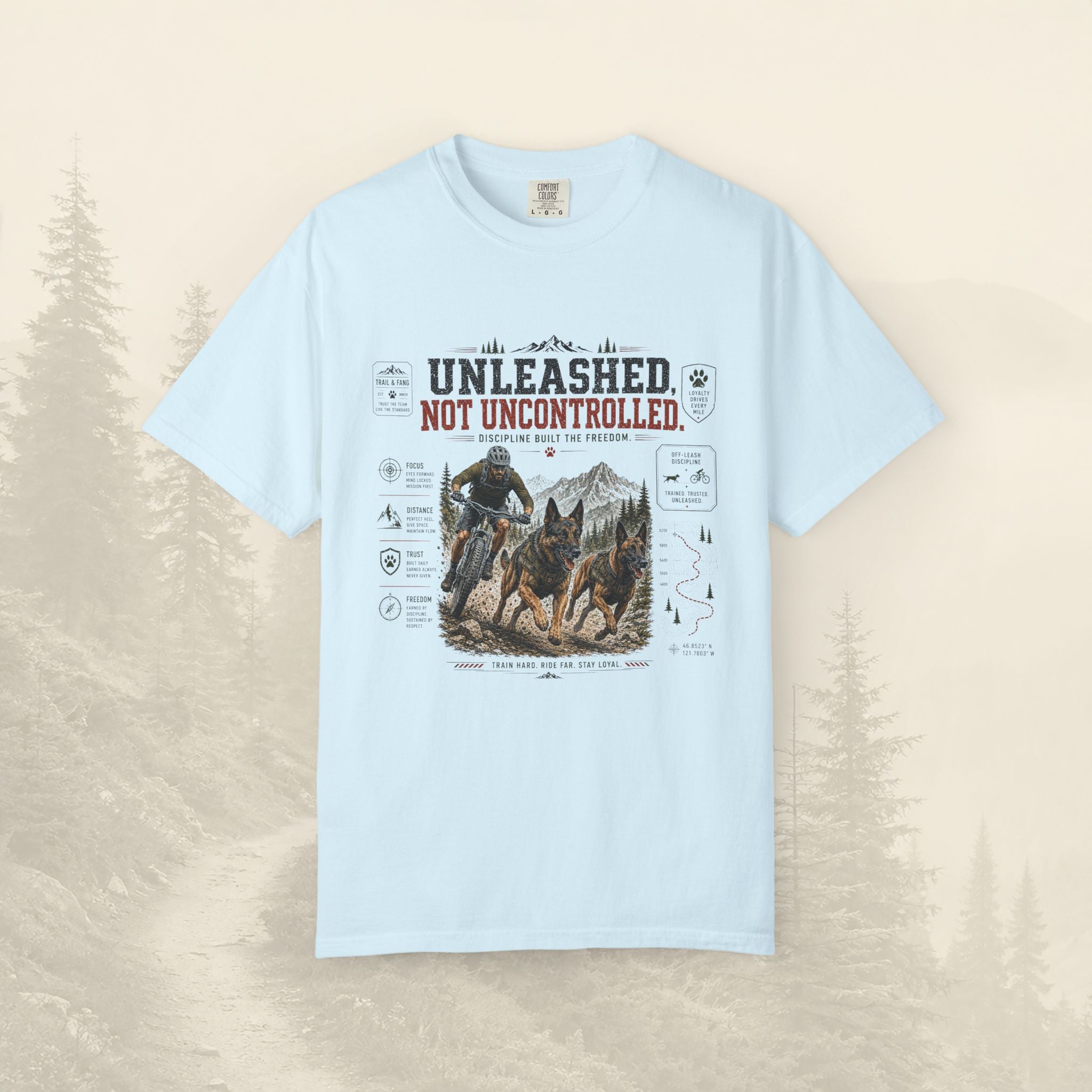 T-shirt Libéré pas incontrôlé