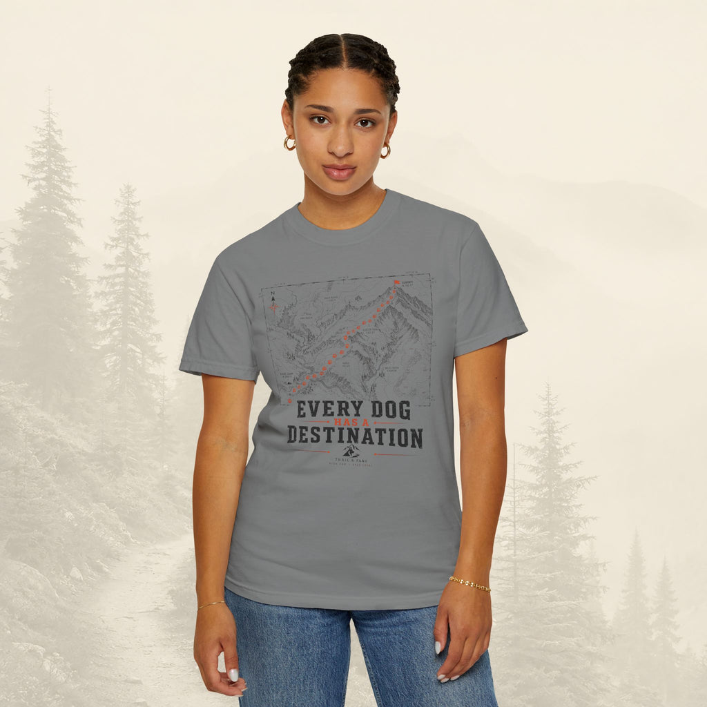 T-shirt Chaque chien a sa destination