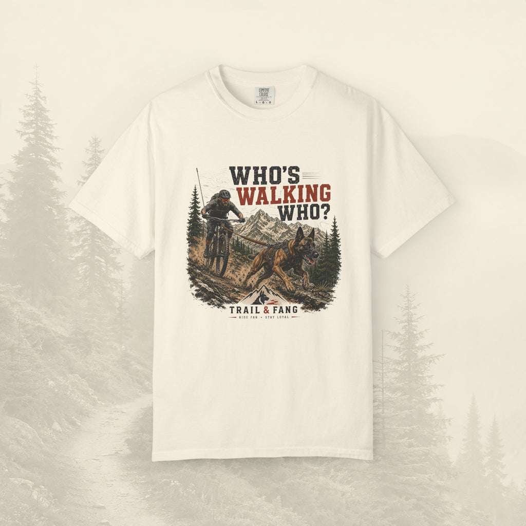 T-shirt Qui marche qui