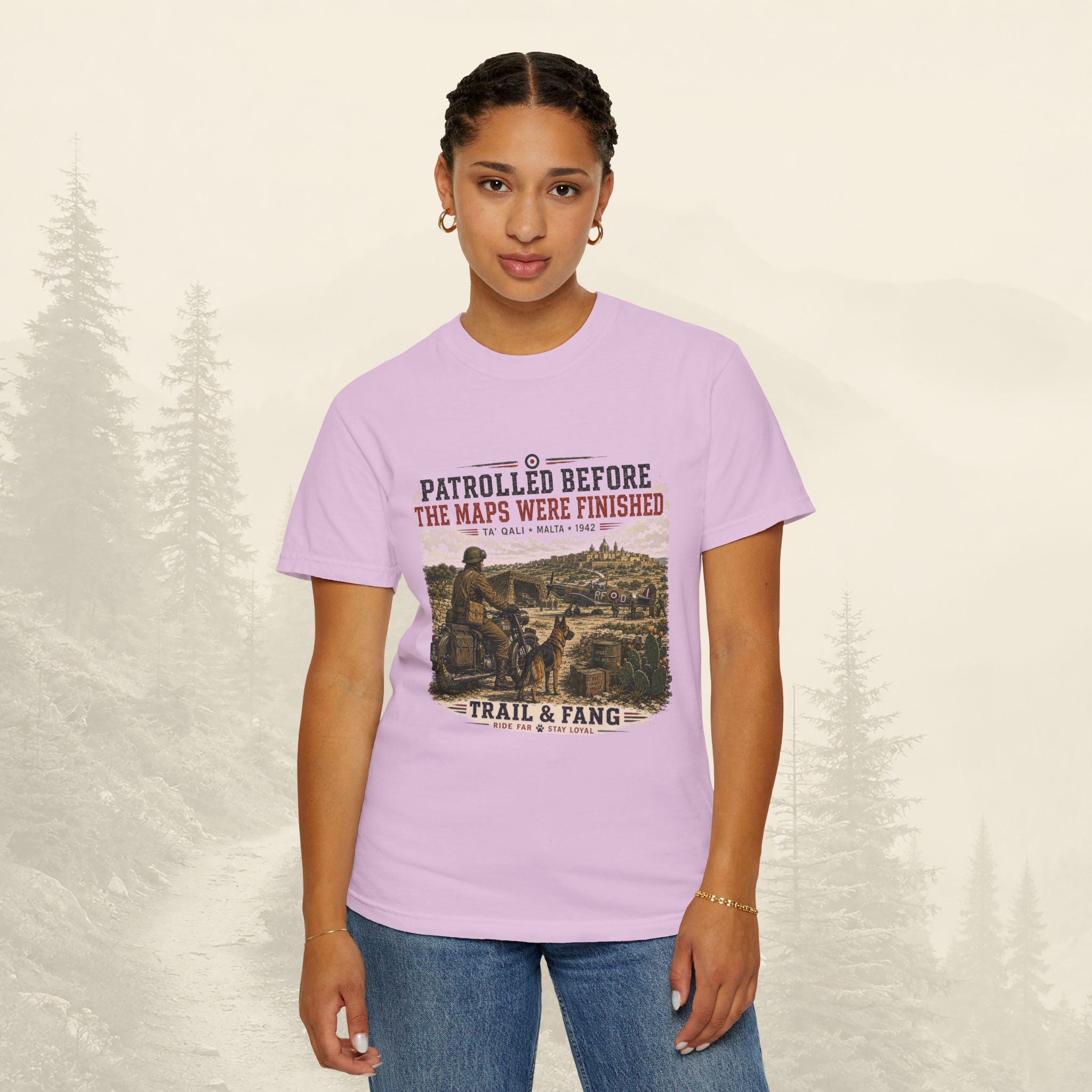 T-shirt "Patrouillé avant la fin des cartes"