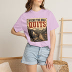 T-shirt Là où la route s'arrête