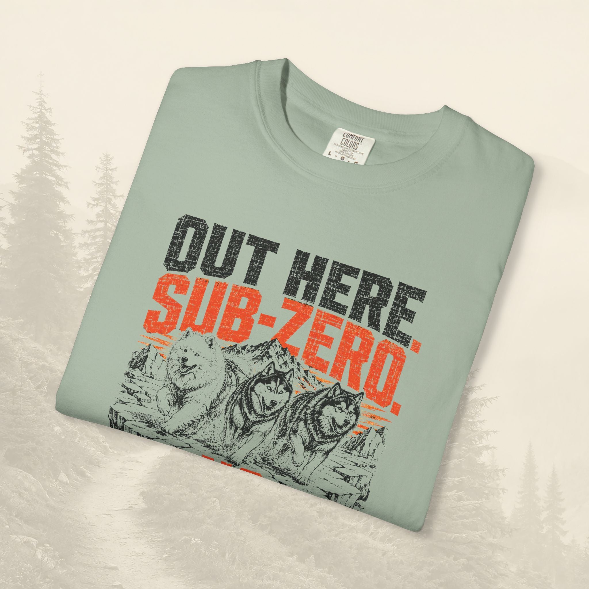 T-shirt chien de traîneau arctique Sub-Zero