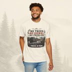 T-shirt Pas d'arbres, pas de signal, pas de problème
