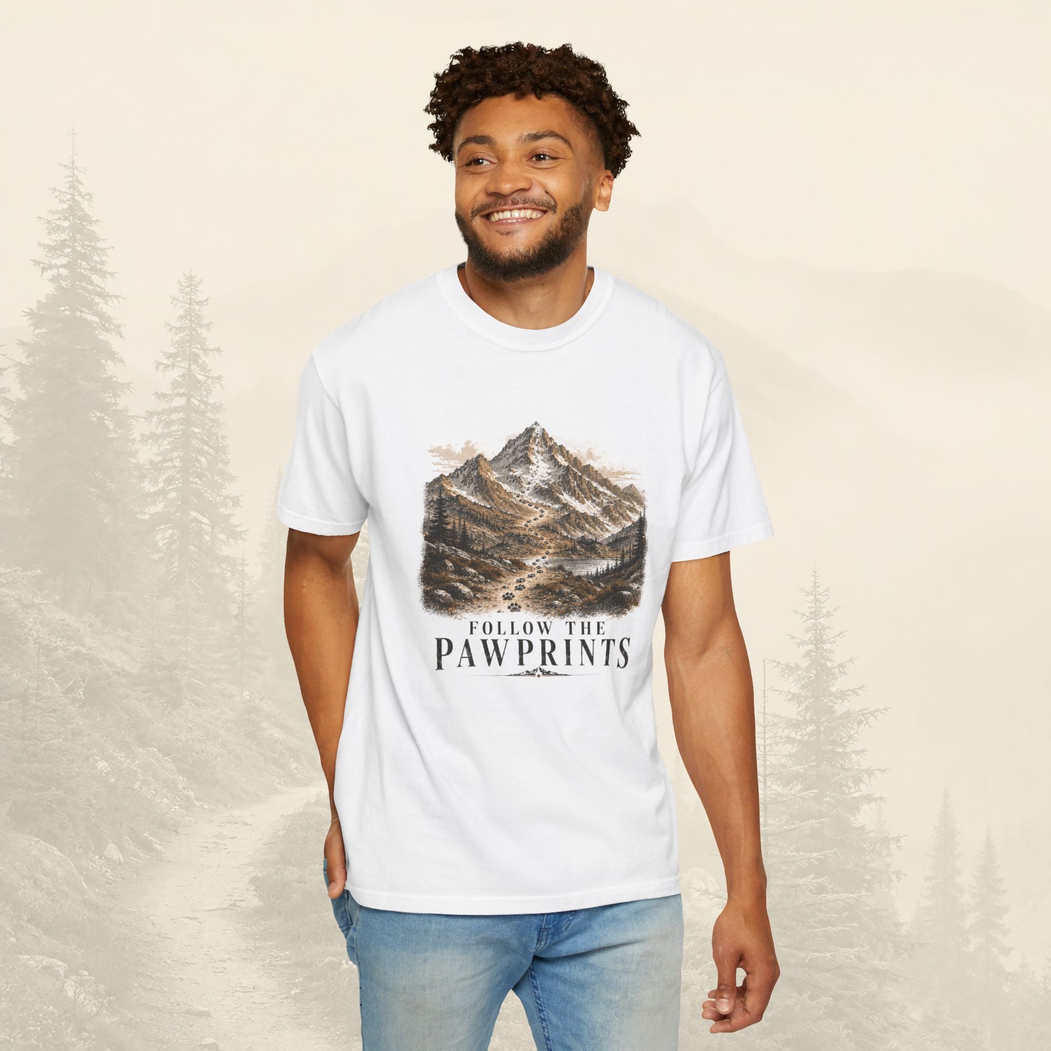 Follow The Pawprints Tee