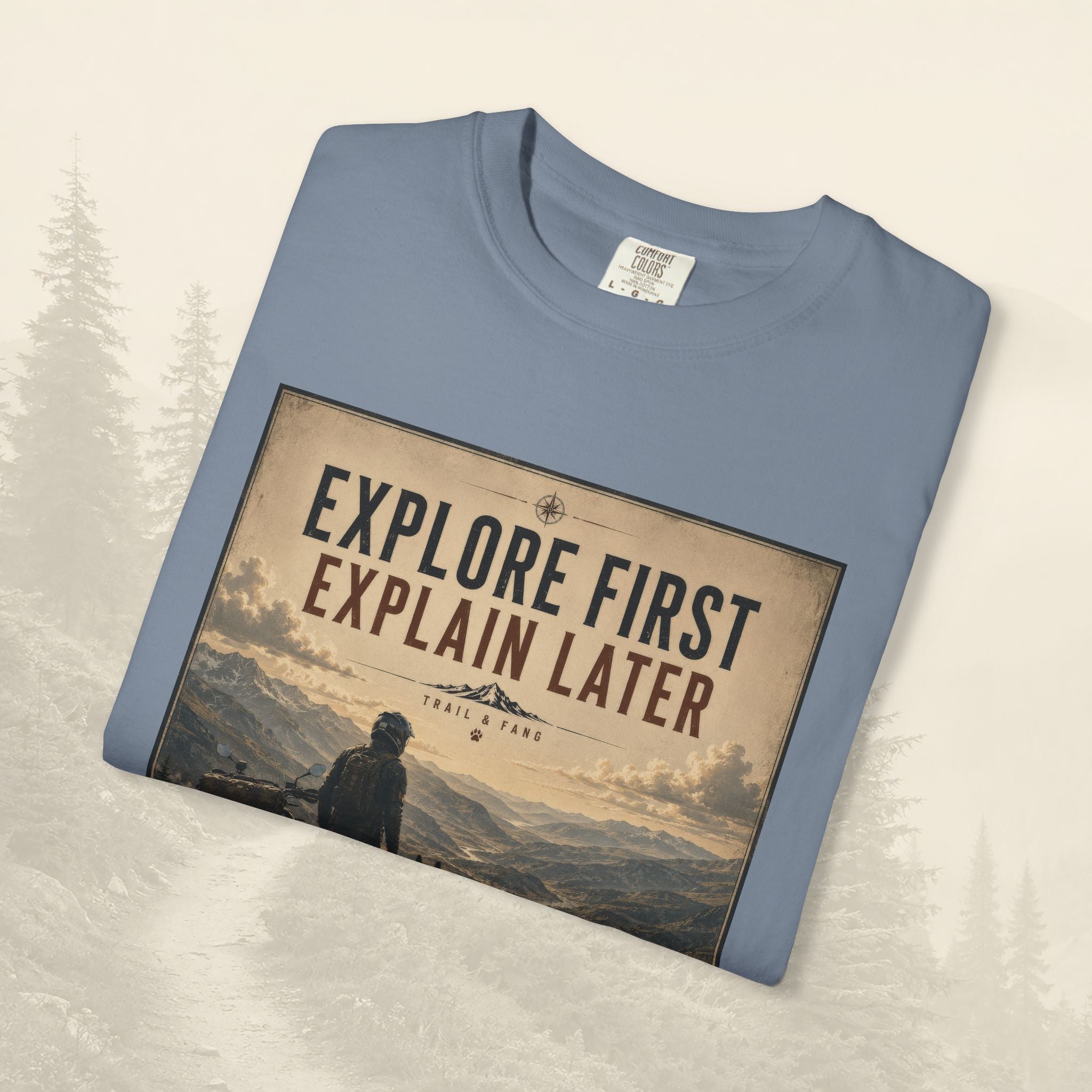 T-shirt « Explorez d'abord, expliquez ensuite »