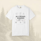 T-shirt « Pas d'itinéraire requis »