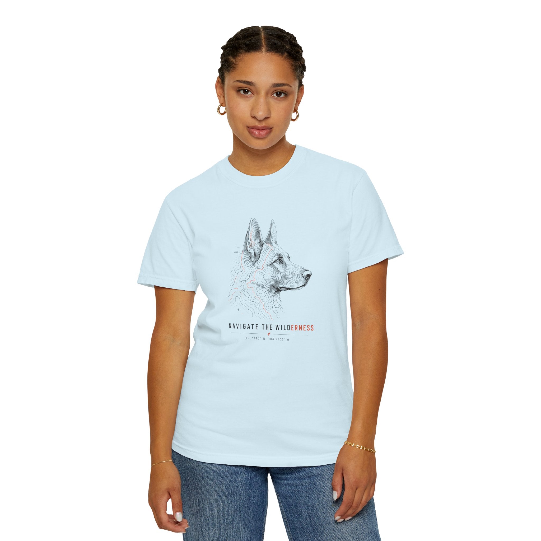 T-shirt « Chef de meute topographique »
