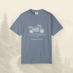 Le détour, c'est le but : T-shirt moto-aventure
