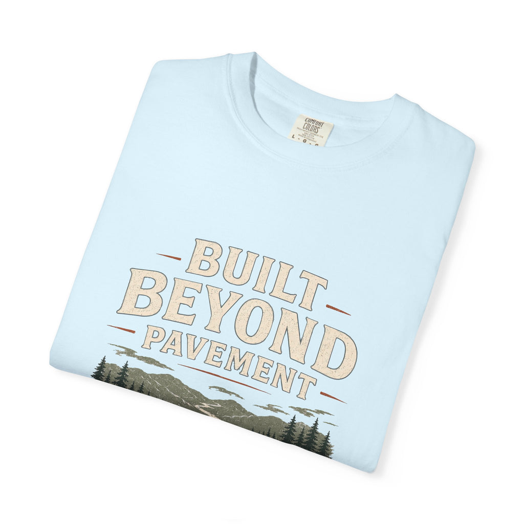T-shirt Conçu au-delà des sentiers battus