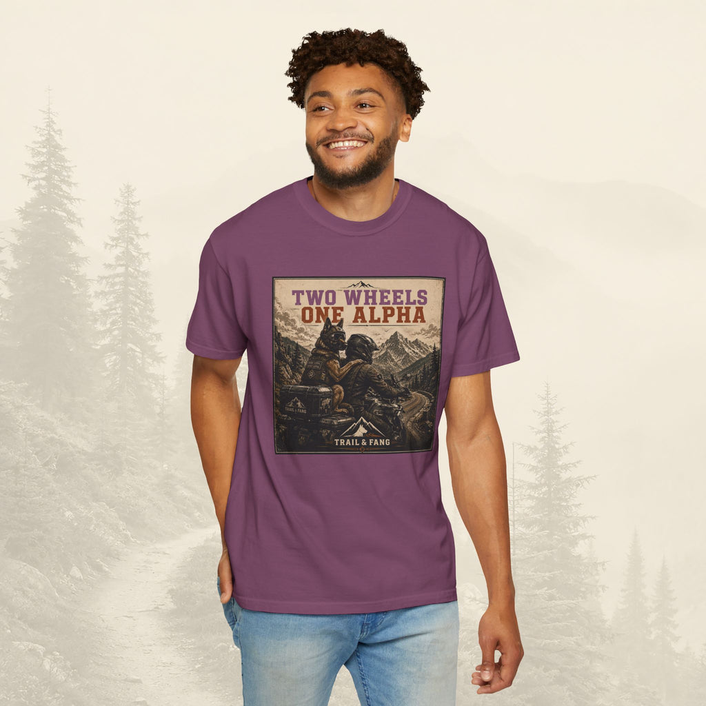 T-shirt Two Wheels One Alpha
