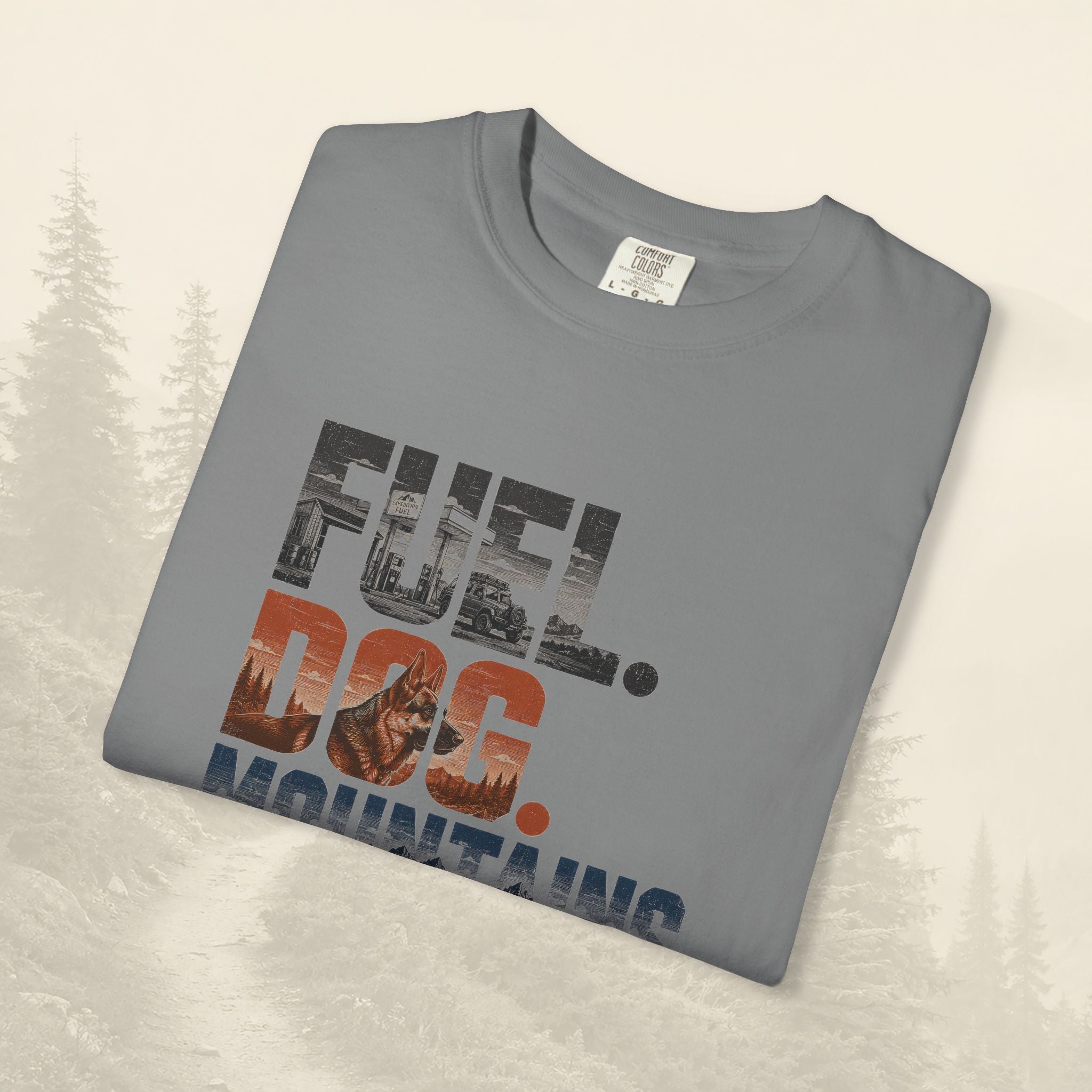 T-shirt Fuel Dog Mountains