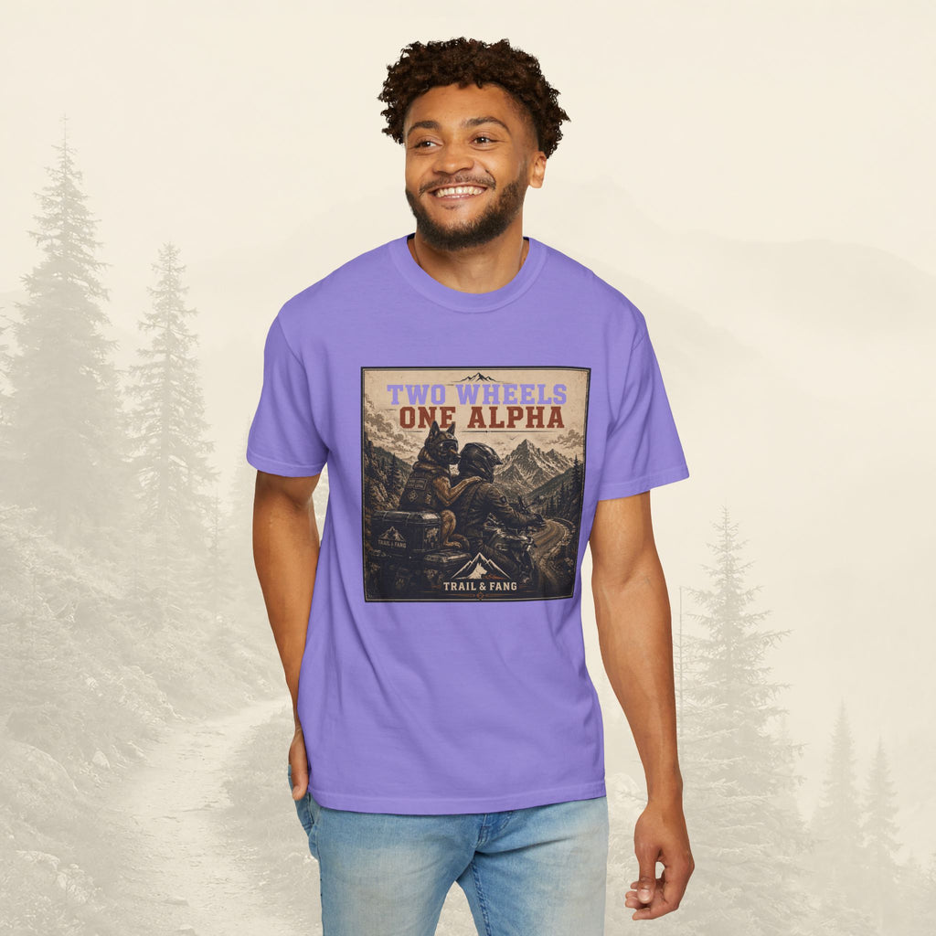 T-shirt Two Wheels One Alpha