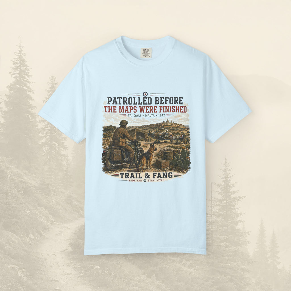 T-shirt "Patrouillé avant la fin des cartes"