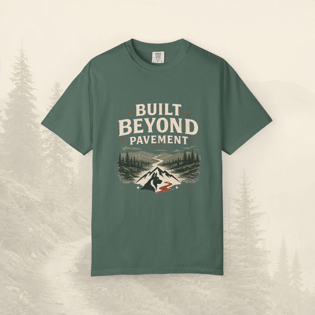 T-shirt Conçu au-delà des sentiers battus
