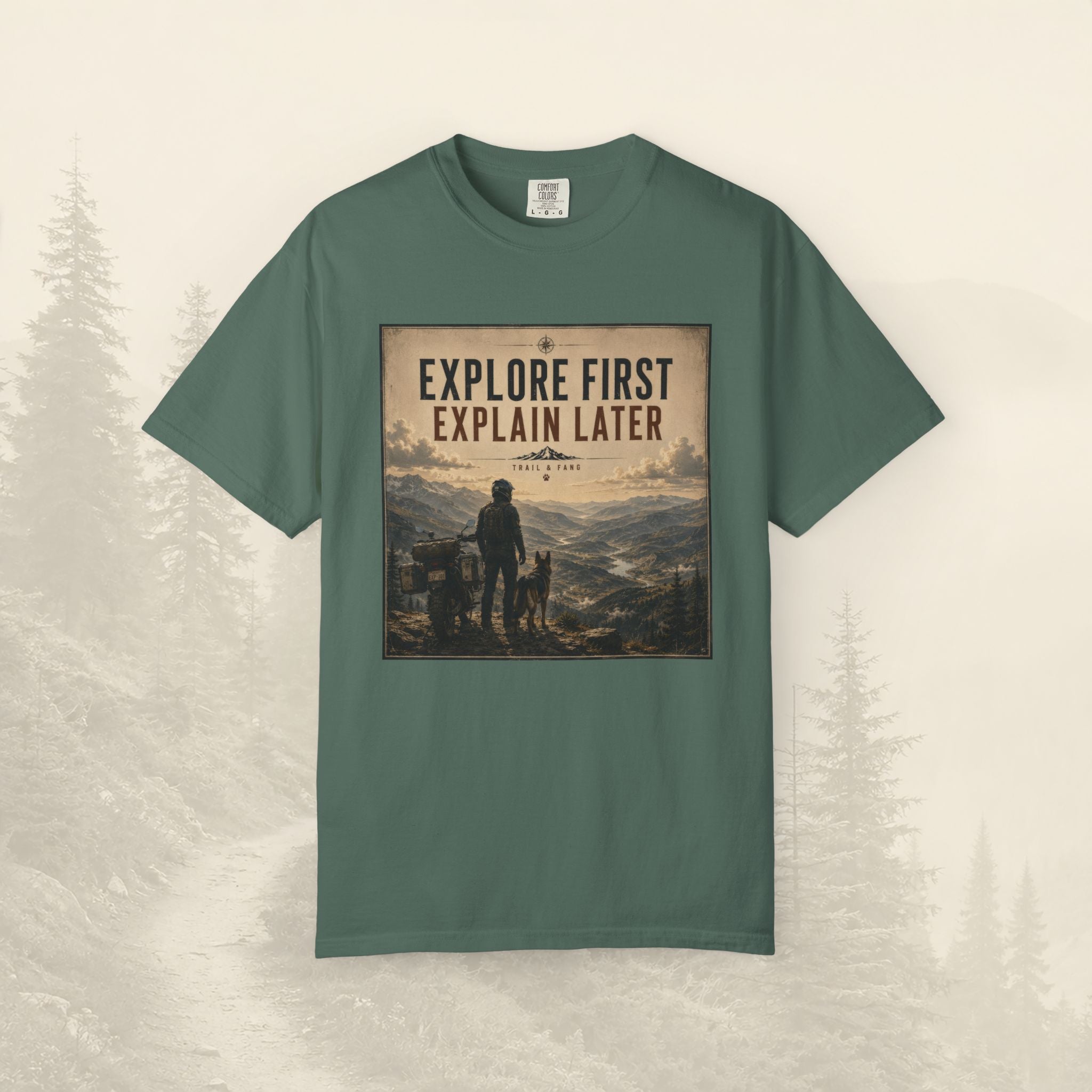 T-shirt « Explorez d'abord, expliquez ensuite »