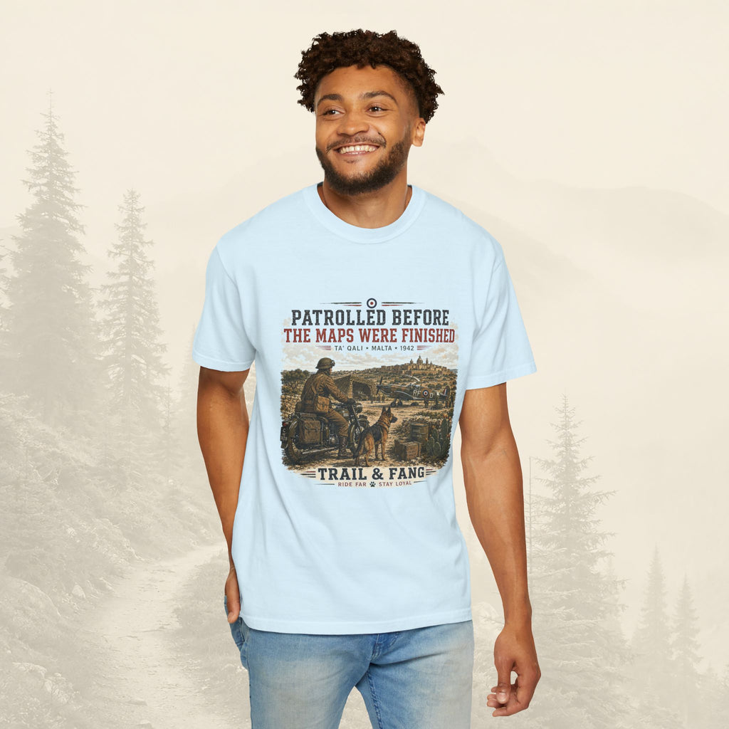 T-shirt "Patrouillé avant la fin des cartes"