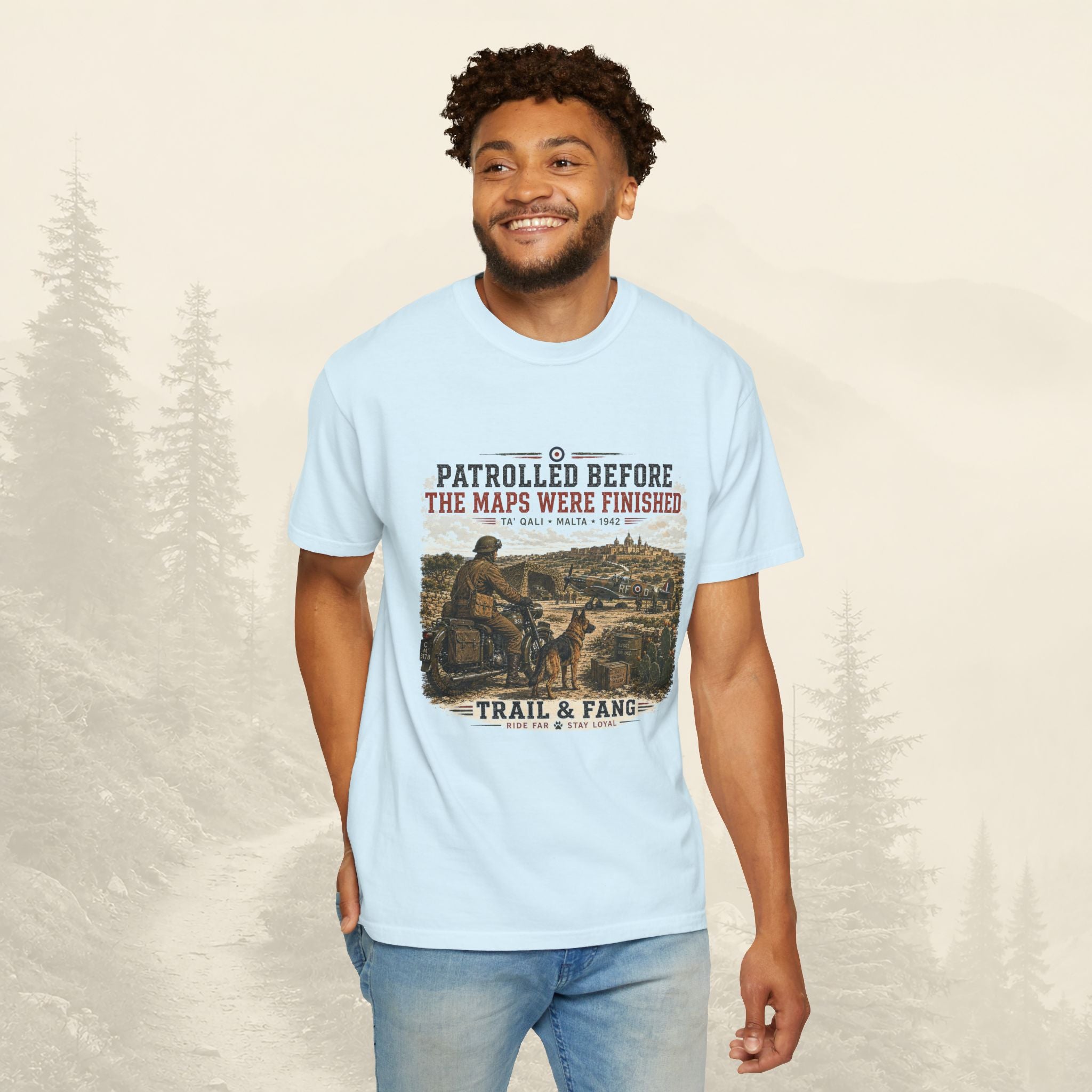 T-shirt "Patrouillé avant la fin des cartes"